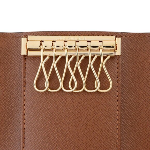 LOUIS VUITTON Key Case Multicles 6 Monogram Brown - Picture 6 of 16